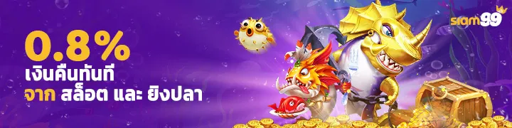 0.8% Instant Cash Rebate on Slot & Fish Game
