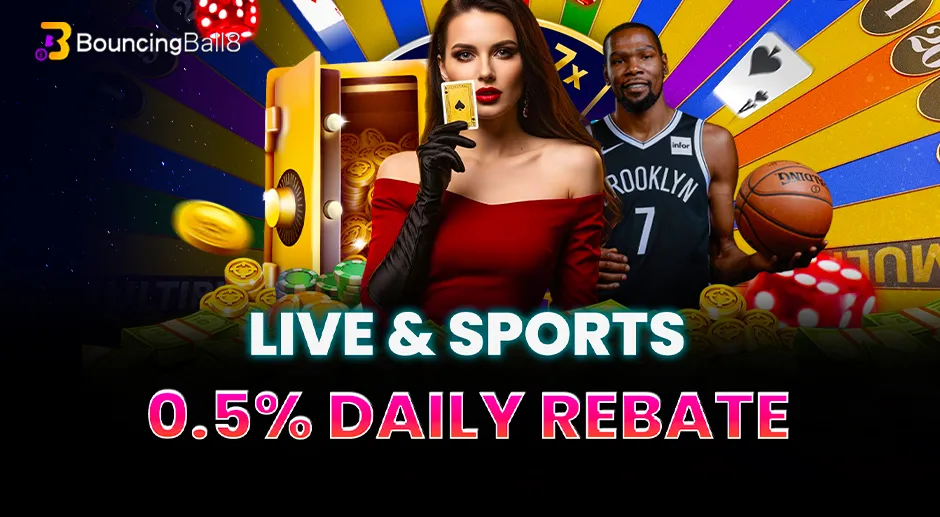 Live & Sports 0.5% Daily Rebate