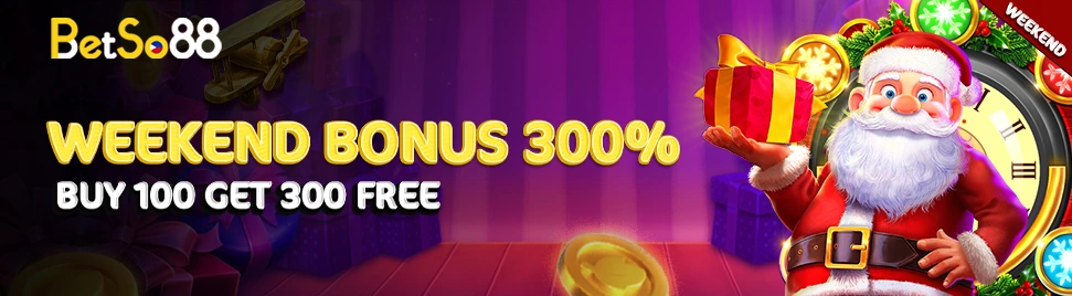 Weekend 300% Bonus