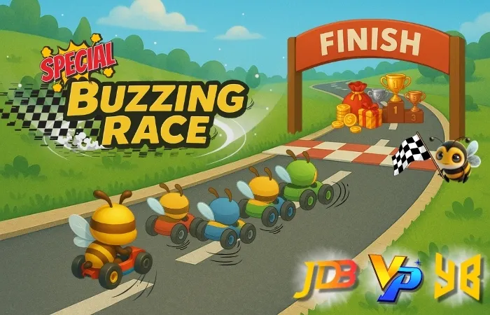 🎉 Special Buzzing Race –  Featuring VP, JDB & YB! 💥