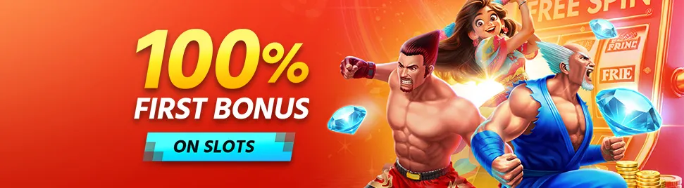 100% slot bonus