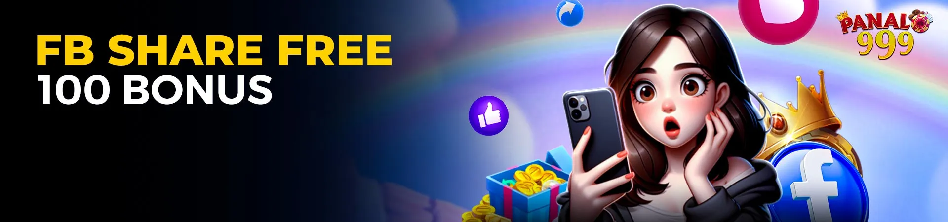 PN9 FACEBOOK SHARE MAKAKUHA NG LIBRENG 100