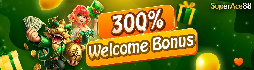 300% Welcome Bonus